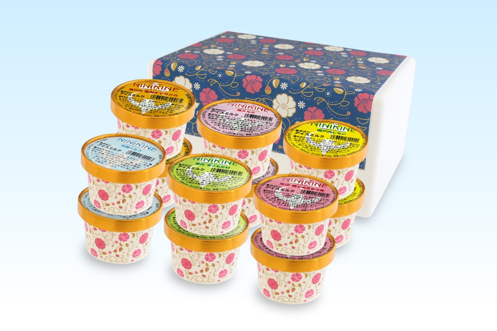 里庄特産品とこだわりジェラート詰め合わせ12個